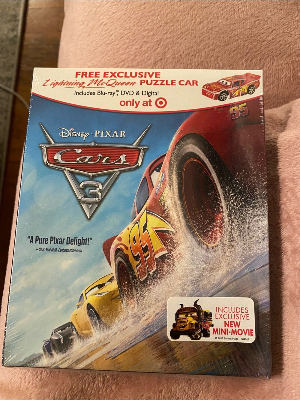 Disney Pixar Cars 3 Blu-ray + DVD & Digital